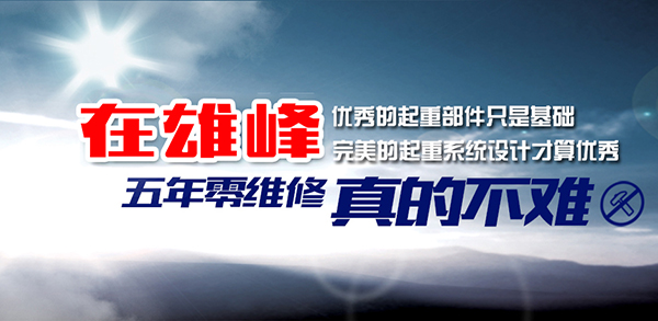雄峰起重機廠家優(yōu)勢